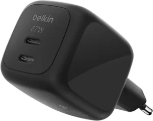Belkin BoostCharge Pro, carregador USB-C 67 W com 2 portas