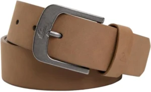 Quiksilver Main Street, cinto de couro sintético para homem