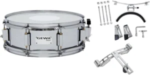 GEWA, tambor de marcha pequeno, 13 x 5