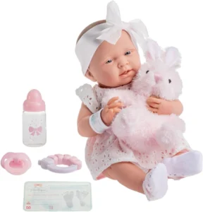 JC Toys La Newborn, boneca recém-nascida de 38 cm