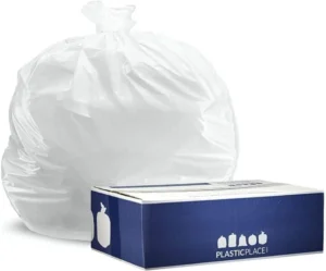 Plasticplace, sacos do lixo brancos de 32 a 33 galões