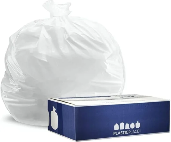 Plasticplace, sacos do lixo brancos de 32 a 33 galões