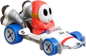 Hot Wheels Mario Kart Shy Guy B-Dasher, carrinho de brincar