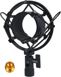 Tencro, suporte anti-choque para microfone de 42 a 47 mm