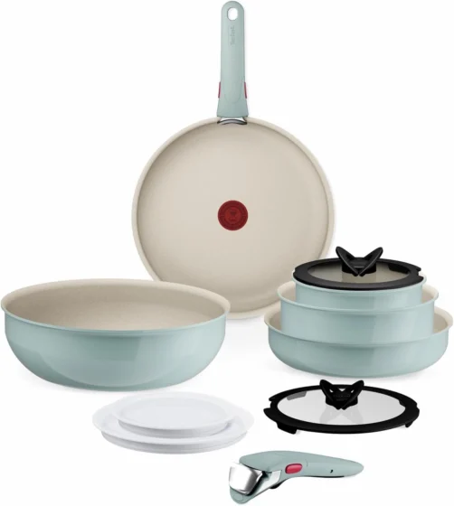 Tefal Ingenio Serenity, jogo de panelas de 5 peças
