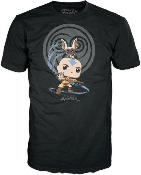 Funko Pop! & Tee Avatar Element Bending, figura e t-shirt L