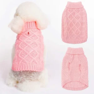 Mihachi, camisola de gola alta para cão de inverno