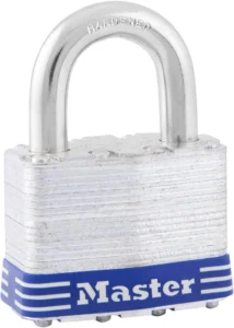 Master Lock 5EURD, cadeado de aço laminado com chave