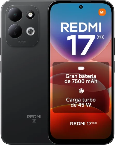 Xiaomi Redmi 17 5G, smartphone de 256 GB
