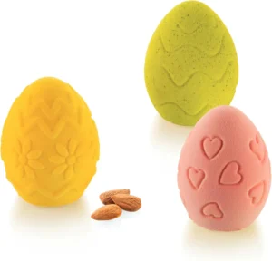 Silikomart Egg Hunt, moldes de silicone para ovos de 100 ml