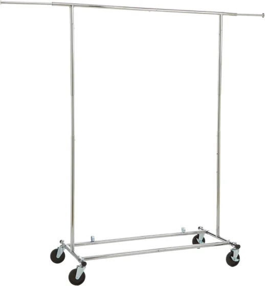 Amazon Basics, cabide, cor cromo