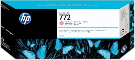 HP 772, cartucho de tinta original magenta claro