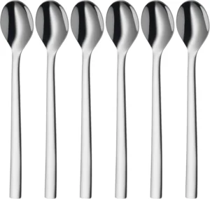 WMF Nuova, conjunto de 6 colheres Latte Macchiato de 19 cm