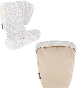Twistshake, saco de abrigo para cadeira de passeio, bege
