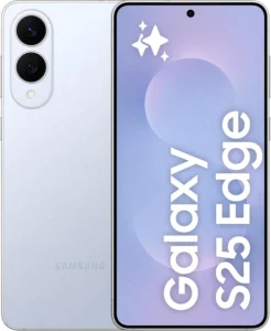 Samsung Galaxy S25 Edge, telemóvel 512 GB em titânio azul