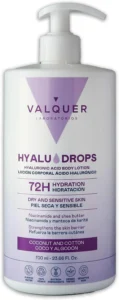 Valquer Hyaludrops, creme hidratante corporal, 700 ml