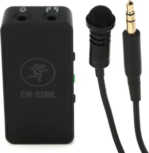 Mackie EM-95, microfone de lapela para smartphones e DSLR