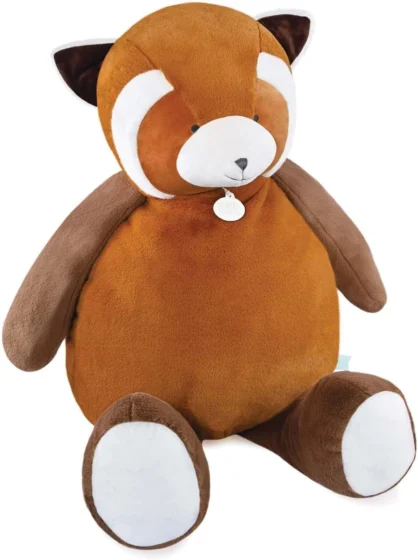 Doudou et Compagnie, peluche de panda vermelho de 100 cm