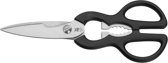 WMF Tesoura de cozinha multiusos 21 cm com lâmina serrada