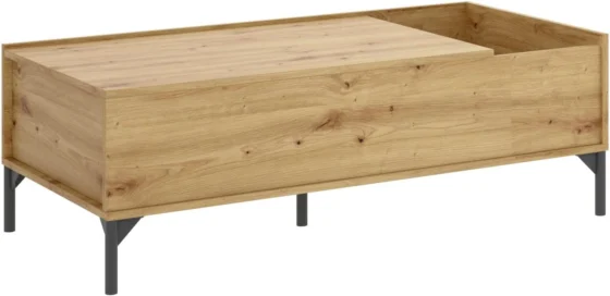 DEKIT Ness, mesa de centro elevável em melamina