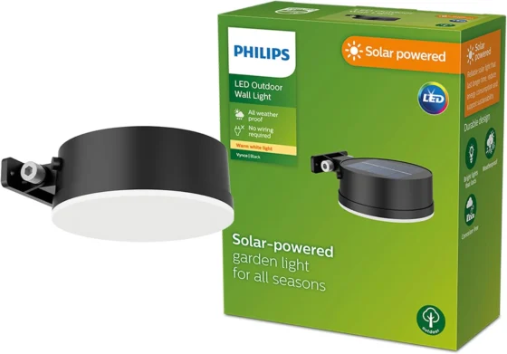 Philipslighting Philips Lighting: Aplique parede exterior Vynce, 1,5 W