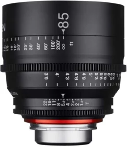 Rokinon Xeen XN85-NEX, objetiva de cinema 85 mm T1,5 Sony E