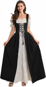Aibaowedding, vestido medieval renascentista para mulher