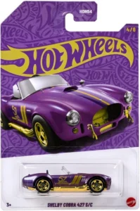 Hot Wheels Pearl & Chrome Shelby Cobra 427 S/C, carro 1:64