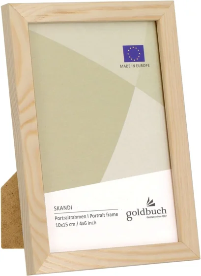 Goldbuch Skandi, moldura de madeira para fotos 10 x 15 cm