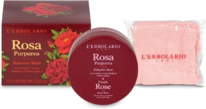 L'Erbolario Rosa Purea, bálsamo de mãos de 75 ml