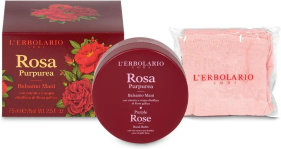 L'Erbolario Rosa Purea, bálsamo de mãos de 75 ml