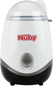 Nuby, esterilizador e aquecedor de biberão 3 em 1, branco
