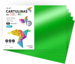 M-Office, cartolina metalizada A3 de 230 g, 50 folhas
