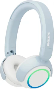 Philips TAK4200BL, auscultadores infantis, volume limitado