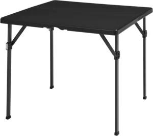 Amazon Basics, mesa de jantar dobrável quadrada com pega de transporte