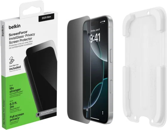 Belkin ScreenForce InvisiGlass, película de privacidade