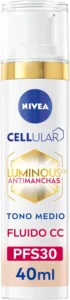 NIVEA Cellular Luminous630, fluido CC antimanchas, tom médio