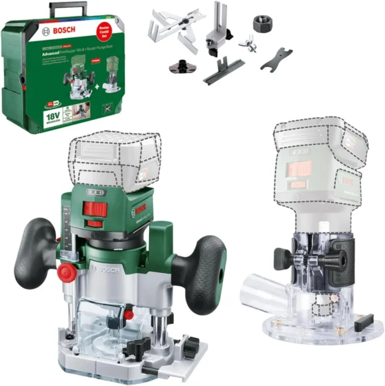 Bosch AdvancedTrimRouter 18V-8, fresadora de bordas sem fios