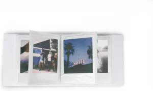 Polaroid 6178, álbum de fotos pequeno, branco