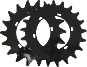 Stens 385-588, lâminas de barbear, preto