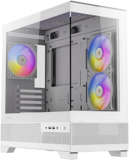 Antec GEH Mini CX500M ARGB, caixa para Micro-ATX e Mini-ITX