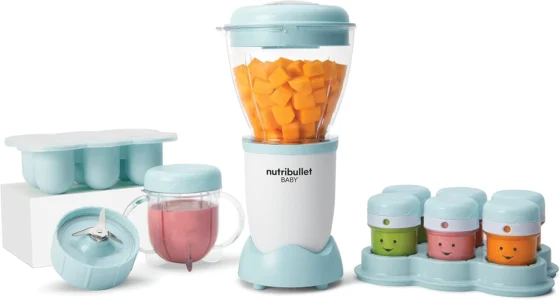 nutribullet Baby NBY100, liquidificadora para bebés, 250 W