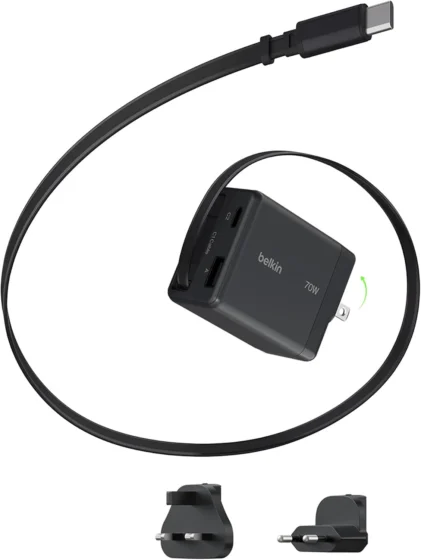 Belkin UltraCharge, carregador USB-C de 70 W com cabo