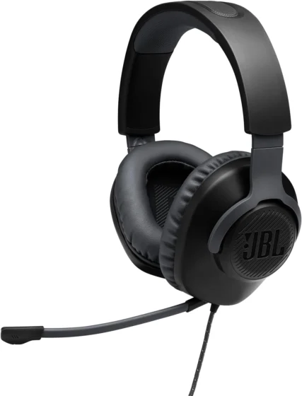 JBL Quantum 100, auscultadores gaming com microfone