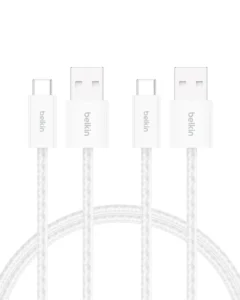 Belkin, pack de 2 cabos USB-A para USB-C de 1,5 m