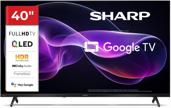 Sharp 40HF3365E, TV QLED Full HD de 40