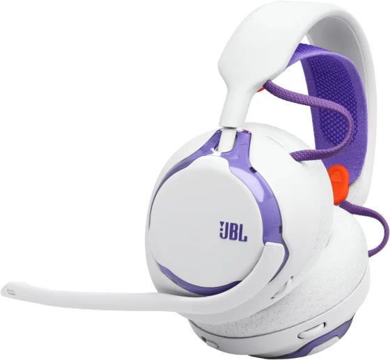 JBL Quantum 650, auscultadores gaming sem fios, branco