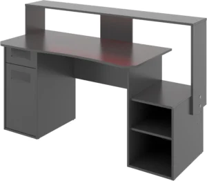 Dekit Fosk, mesa de jogos em melamina grafite