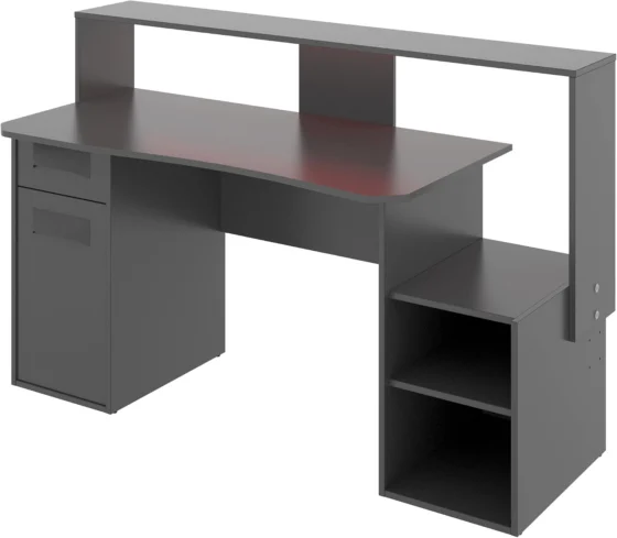 Dekit Fosk, mesa de jogos em melamina grafite