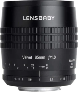 Lensbaby Velvet 85, objetiva macro e retrato para Sony E